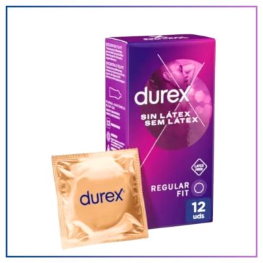 Preservativos Durex Sin Látex Preservativos Durex Sin Látex